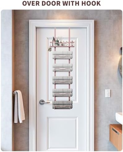 Aetyord Hanging Towel Racks for Bathroom Storage - Image 2