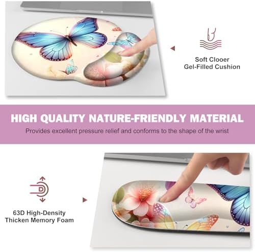 Gaming Mouse Pad, Large Desk Mat, 4in1 XXL Mousepad Cute Desk Pad Protector - Image 6
