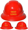 Customized Safety Hard Hat Construction Work Safety Helmet Adjustable Ratchet Suspension Full Brim with Abs Shell Construction hat by YOWESHOP