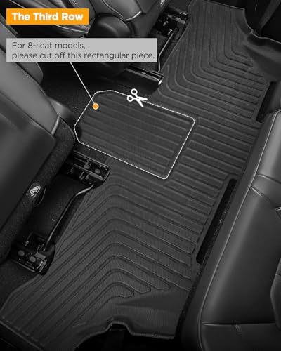 for Chrysler Pacifica 2017-2026 Floor Mats Cargo Liner 7/8 Passenger - Image 6