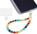 Marble Beaded Phone Wrist Strap for Women, Detachable Design by Lostars