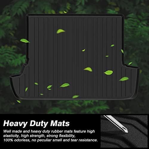 KUST Trunk Cargo Mat for Toyota 4Runner 2010-2024 (7 Seater Only) TPE Rubber Cargo Liner All Weather Rear Cover 4Runner Accessories High Edge - Image 6