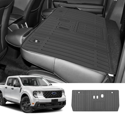 Custom for 2022-2025 2026 Ford Maverick Rear Seat Backrest Mats All Weather TPE Protection Mat for Maverick SuperCrew Accessories (for 2022-2026 Ford Maverick) - Image 2