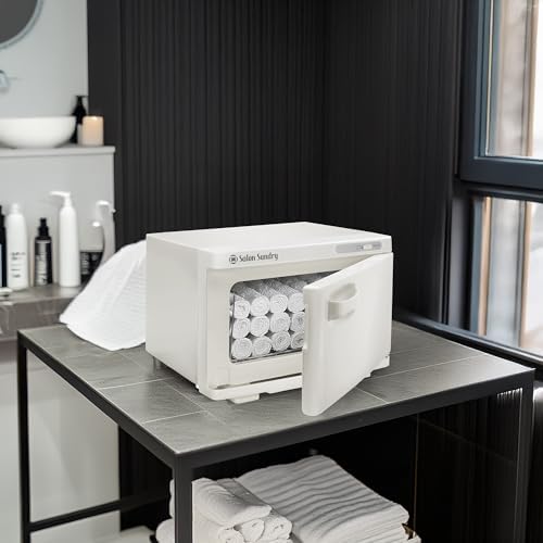 Salon Sundry Professional Hot Towel Warmer Cabinet - Facial Spa and Salon Equipment - White - Image 4
