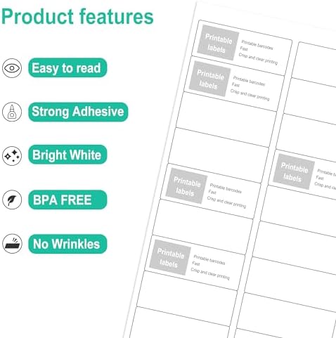 L LIKED 1" x 2-5/8" Address Labels 30/Sheet 15000 Labels 500 Sheets - Image 3