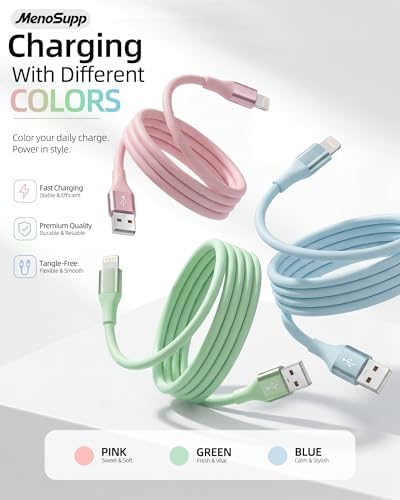 iPhone Charger Fast Charging 3Pack 10FT MFi Certified Lightning Cable - Image 2