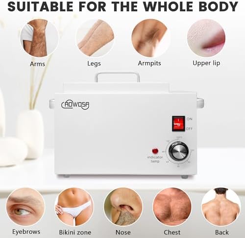 Larger Waxing Warmer 3L Single Pot Wax Heater Hold 5.5 Lbs for Hair Removal - Image 4