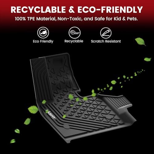 LASFIT Floor Mats for BMW iX 2022-2026 xDrive45 xDrive50 xDrive60 M60 M70 - Image 6