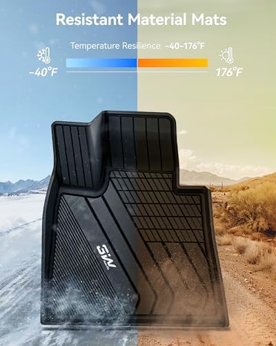 3W Floor Mats & Cargo Liner for BMW X5 2019-2026, TPE All-Weather - Image 6