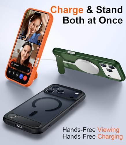 Temdan Magnetic for iPhone 18 Pro Case/iPhone 17 Pro Case Stand - Image 3