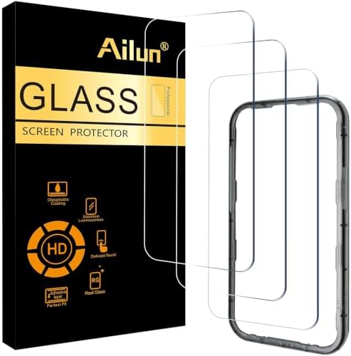 Ailun 3 Pack Screen Protector for iPhone Air, Tempered Glass by Ailun