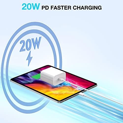 Fast Charging for iPhone 17 16 15 Charger, 2Pack 20W PD Fast iPhone Charger - Image 3
