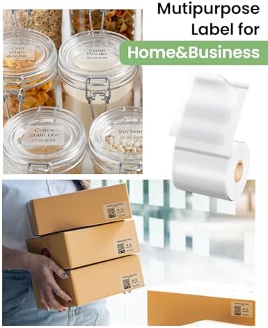 Phomemo Frosted Thermal Labels, 1.97"x3.15", for M110/M100/M220, 90 PCS - Image 5