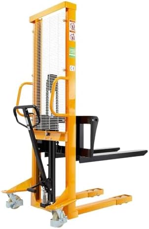 APOLLOLIFT Manual Stacker, 2200lbs Capacity 63" Lifting Height by APOLLOLIFT