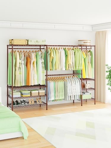 Ulif E11 Heavy-Duty Closet Garment Rack, Metal Clothes Rack, Load 1034lbs - Image 2