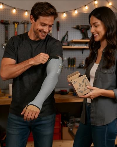 toolant Ultra-Comfort Cut Resistant Sleeves for Gardening & Welding - Image 3