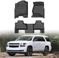 Cartist Floor Mats for 2015-2020 Chevy Tahoe/GMC Yukon, All Weather Floor Liners for Tahoe Accessories, Heavy Duty TPE Car Mats, Car Accessories by cartist
