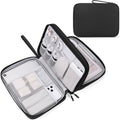 FYY Electronic Organizer, Travel Tech Pouch Bag, Extra Large, Black by FYY