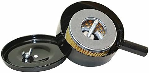 Interstate Pneumatics SA13 - Compressor Air Intake Filter Metal Body 5" Dia - 3/4" MPT w/Paper Cartridge by Interstate+Pneumatics