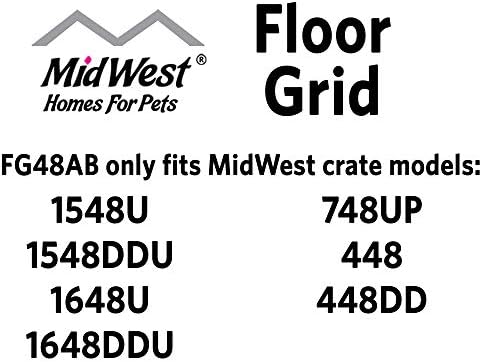 MidWest Homes for Pets Floor Grid for Dog Crate | Elevated Floor Grid Fits MidWest Folding Metal Dog Crate Models 1548U, 1548DDU, 1648U, 1648DDU, 748UP, 448, 448DD - Image 7