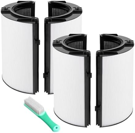 2 Pack TP07 Filters Replacement Fit for Dyson TP10 HP07 TP04 HP10 HP04 TP4A by Netezza
