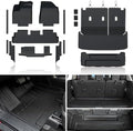 Floor Mats for Nissan Pathfinder 2022-2026 7/8 Seats w/Cargo Mat by JOULARISE