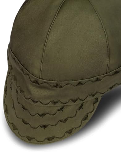 BOCOMAL FR Welding Cap Paisley Printed CAT2 Midweight 6 Pannel Welder Caps - Image 3