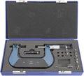 CME 11 pc Thread Micrometer Set, 2" to 3" Range, Includes Interchangeable Anvils for Multiple Thread Pitches by CMETools