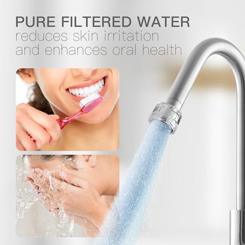 Kitchen and Bathroom Faucet Filter Kit - Sink Faucet Filter with Carbon and Sediment Options - 10 Adapters, Color Change Indicator, 1 Pull-Out Adapter and Wrench Included - Image 6
