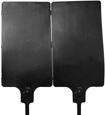 Plastic Seals Shipping Tags Logistics Use Big Sign Tie Large Label Tie, 255mm Total Length, Package of 100pcs (Black) - Image 6