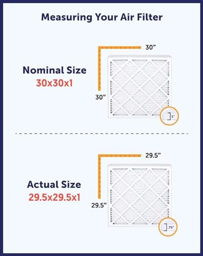 Filter King 25x29x1 Air Filter MERV 8, AC Furnace Filters (12-Pack) - Image 5