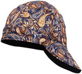 BOCOMAL FR Welding Cap Paisley Printed CAT2 Midweight 6 Pannel Welder Caps by BOCOMALFRWORKWEAR