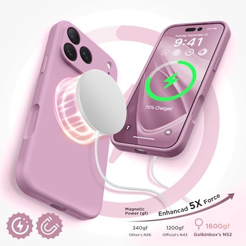 GolbinBox Magnetic for iPhone 18 Pro Max Case/17 Pro Max Case Roland Purple - Image 5