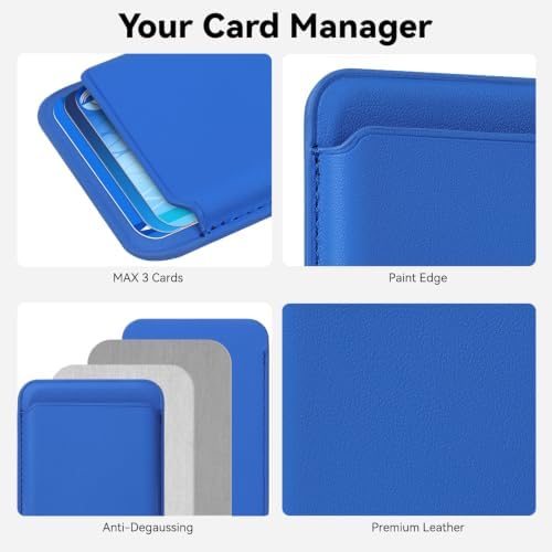 Magnetic Wallet Cell Phone Card Holder for Phone Case with Mag-Safe - Image 3