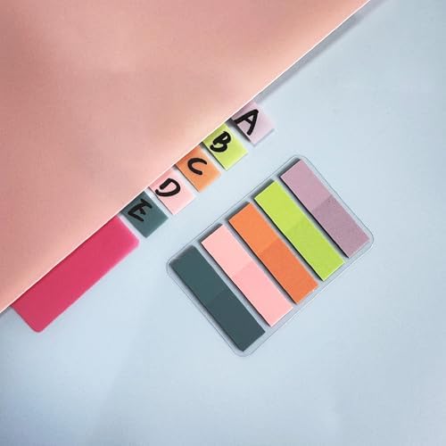 ELII 500 PCS Book Tabs 2 Inch Sticky Index Tabs,Colored Page Markers - Image 5