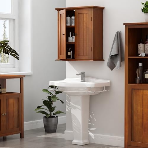ChooChoo Bathroom Wall Cabinet with 2 Doors, Over The Toilet - Image 3
