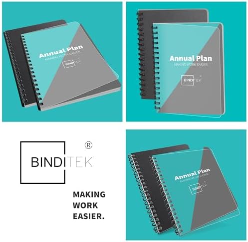 Binditek 20 Mil Binding Covers, 8.5x11 Inches, Semi-Transparent, 100 Pack - Image 6