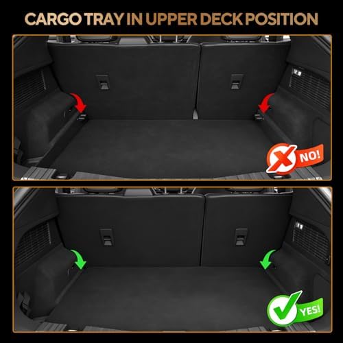 Naibeve Floor Mats for 2020-2026 Hyundai Venue(Upper Cargo Deck Position) - Image 4
