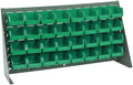 Quantum Storage Systems QBR-3619-210-32GN Ultra Bin Complete Bench Rack Package with 32 Ultra Bins, 36" x 8" x 19" , Green by QuantumStorageSystems