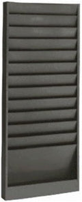 VICS Falcon Model 202 Work Order Rack, 12 Pocket-Gray by Unknown