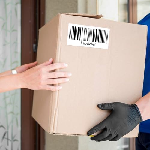[500 Sheets 5000 Pcs] 10-UP 2''x4'' Shipping Labels for Laser & Inkjet Printers, 2" x 4" Mailing Stickers, 10 Pcs Per Page Shipping Labels,8.5"×11" White 500 Sheets for Printer - Image 6