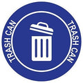 "Trash Can" Durable Laminated Vinyl Floor Sign- Sign by Graphical Warehouse- 5S by GraphicalWarehouse