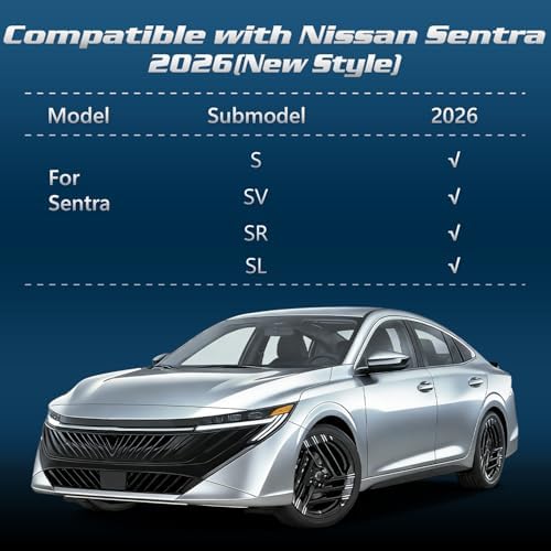 Floor Mats for Nissan Sentra 2026 S/SV/SR/SL - Image 3