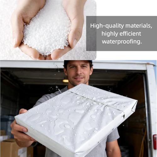 120 Pcs Poly Mailer Envelope 4 Sizes Shipping Bags Self Adhesive Clasp Envelope Self Adhesive Tear Proof Mailing Covers(8 x 12 In, 10 x 14 In, 13 x 18 In, 15 x 20 in) - Image 4