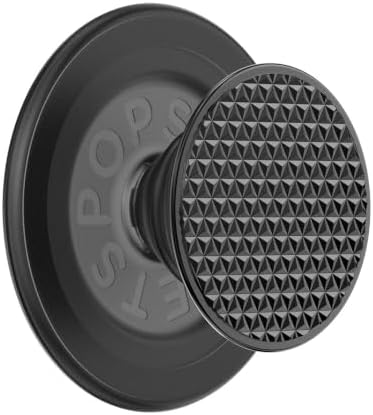 PopSockets Phone Grip for MagSafe, Magnetic Holder- Knurled Black - Image 4