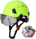 Aolamegs Construction Hard Hat with Visor and Chin Strap for Men,ANSI Z89.1 by Aolamegs