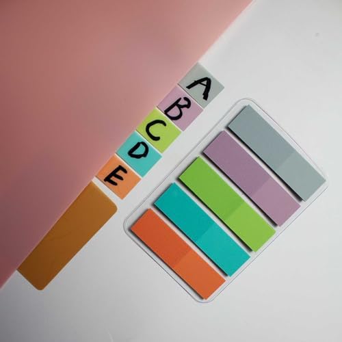 ELII 500 PCS Tabs for Annotating Books, Clear Book Tabs Sticky Index Tabs - Image 6
