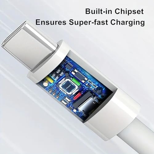 30-Pack USB C to C 48W Multipack Charger Cable - Bulk USB-C to Type C White - Image 5