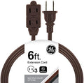 GE 3-Outlet Extension Cord with Multiple Outlets 6 Ft Power Strip 2 Prong by Unknown