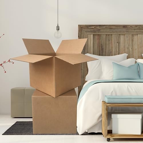 Corrugated Heavy Duty Boxes, 20 x 20 x 20 inch, 10 Pack - Image 4